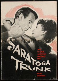 2j0762 SARATOGA TRUNK pressbook 1945 Gary Cooper & Ingrid Bergman, written by Edna Ferber!