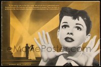 2j0775 STAR IS BORN pressbook 1954 great images of Judy Garland, James Mason, Warner Bros classic!