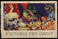2j0802 VICTORIA THE GREAT pressbook 1937 Anna Neagle as the Queen & Walbrook as Prince Albert, rare!