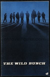 2j0805 WILD BUNCH pressbook 1969 Sam Peckinpah cowboy classic, William Holden & Ernest Borgnine