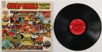 2j0872 BIG BROTHER & THE HOLDING COMPANY 33 1/3 RPM record 1968 Cheap Thrills, art by Robert Crumb!