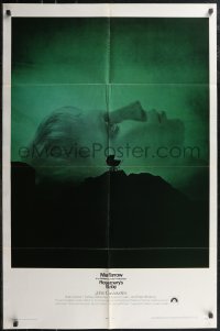 2j1215 ROSEMARY'S BABY 1sh 1968 Roman Polanski, Mia Farrow, creepy baby carriage horror image!