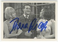 2j0061 DIANA RIGG signed trading card #63 1992 as Emma Peel with Patrick Macnee in The Avengers!