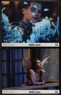 2j1632 ROMEO & JULIET 8 color 11x14 stills 1996 Claire Danes, John Leguizamo, Shakespeare remake!