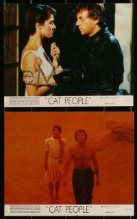2j1866 CAT PEOPLE 8 8x10 mini LCs 1982 sexy Nastassja Kinski, Malcolm McDowell, Annette O'Toole!