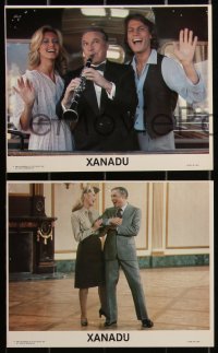 2j1871 XANADU 8 8x10 mini LCs 1980 Olivia Newton-John, Gene Kelly, Michael Beck, a fantasy musical!