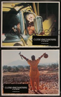 2j1609 CLOSE ENCOUNTERS OF THE THIRD KIND 8 LCs 1977 Steven Spielberg sci-fi classic, Dreyfuss!
