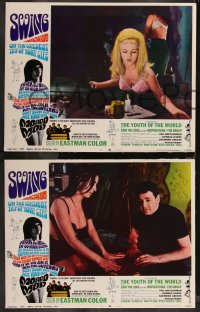 2j1624 MONDO MOD 8 LCs 1967 teen hippie mod surfing drugs documentary, great images!