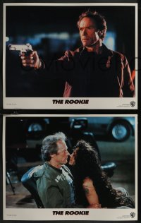 2j1633 ROOKIE 8 LCs 1990 Clint Eastwood directs & stars, Charlie Sheen, Raul Julia