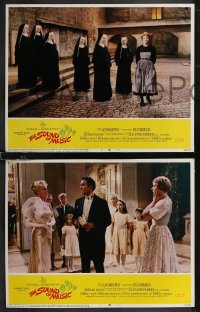 2j1640 SOUND OF MUSIC 8 LCs 1967 Rodgers & Hammerstein classic, Julie Andrews, Plummer & top cast!