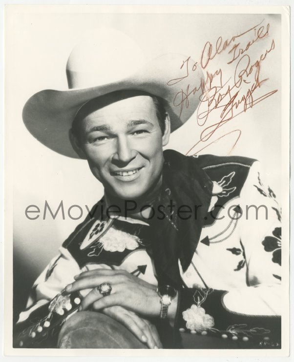 eMoviePoster.com: 2j0354 ROY ROGERS signed 8x10 REPRO photo 1980s great ...