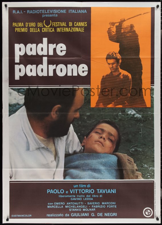 eMoviePoster.com: 2j0558 PADRE PADRONE Italian 1p 1977 true story of ...