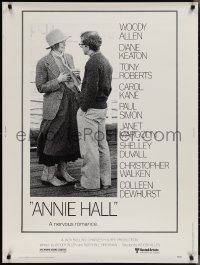 2k0707 ANNIE HALL 30x40 1977 full-length Woody Allen & Diane Keaton, a nervous romance!