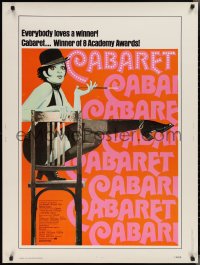 2k0710 CABARET 30x40 R1974 Liza Minnelli sings & dances in Nazi Germany, directed by Bob Fosse!