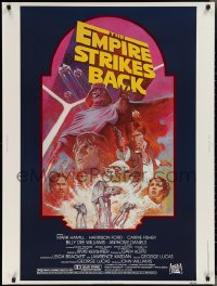 2k0712 EMPIRE STRIKES BACK 30x40 R1982 George Lucas sci-fi classic, cool artwork by Tom Jung!
