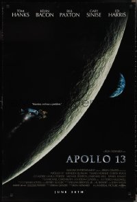 2k0823 APOLLO 13 advance DS 1sh 1995 directed by Ron Howard, Houston we have a problem!