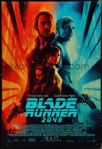 2k0880 BLADE RUNNER 2049 advance DS 1sh 2017 great montage image with Harrison Ford & Ryan Gosling!