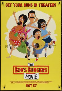2k0883 BOB'S BURGERS MOVIE style C advance DS 1sh 2022 Benjamin, Mints, get your buns in theaters!