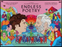 2k0224 ENDLESS POETRY British quad 2017 Alejandro Jodorowsky's Poesia Sin Fin, cool different art!