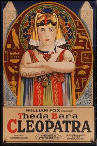 2k0089 CLEOPATRA S2 poster 2000 iconic art of Theda Bara as The Queen of the Nile!
