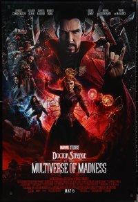 2k0943 DOCTOR STRANGE IN THE MULTIVERSE OF MADNESS advance DS 1sh 2022 Benedict Cumberbatch!