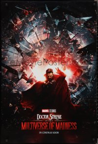2k0941 DOCTOR STRANGE IN THE MULTIVERSE OF MADNESS int'l teaser DS 1sh 2022 Benedict Cumberbatch!