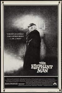 2k0953 ELEPHANT MAN 1sh 1980 John Hurt is not an animal, Anthony Hopkins, directed by David Lynch!