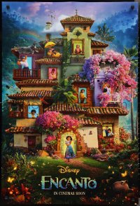 2k0960 ENCANTO int'l advance DS 1sh 2021 Walt Disney CGI animated family fantasy, cast in windows!