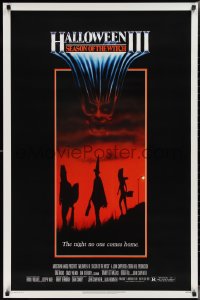 2k1035 HALLOWEEN III 1sh 1982 Season of the Witch, horror sequel, the night no one comes home!