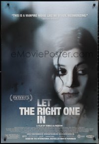 2k1141 LET THE RIGHT ONE IN DS 1sh 2008 Tomas Alfredson's Lat den ratte komma in, Kare Hedebrant!