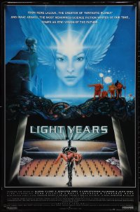 2k1143 LIGHT YEARS 1sh 1986 Rene Laloux & Harvey Weinstein's Gandahar, written by Isaac Asimov!