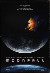 2k1190 MOONFALL teaser DS 1sh 2022 Emmerich, in 2022 humanity will face the dark side of the moon!