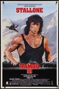 2k1257 RAMBO III 1sh 1988 Sylvester Stallone returns as John Rambo, this time is for his friend!