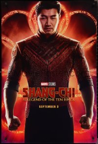 2k1300 SHANG-CHI & THE LEGEND OF THE TEN RINGS teaser DS 1sh 2021 Simu Liu in the title role!