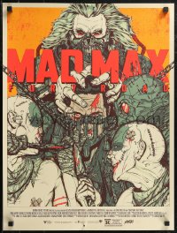 2k0039 MAD MAX: FURY ROAD #104/275 18x24 art print 2015 art by Boneface, Mondo, 1st edition!