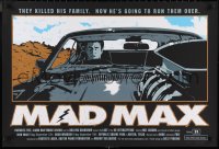 2k0037 MAD MAX artist signed #110/270 24x35 art print 2008 Mondo, Billy Perkins, Alamo, regular ed.!