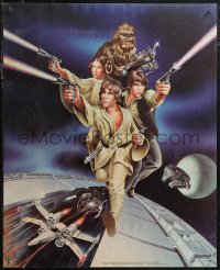2k0183 STAR WARS trench style 19x23 special poster 1978 Goldammer art, Procter & Gamble tie-in!