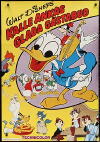 2k0256 KALLE ANKAS GLADA GASTABUD Swedish 1971 Walt Disney characters including Donald Duck!