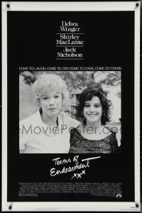 2k1370 TERMS OF ENDEARMENT 1sh 1983 Shirley MacLaine & Debra Winger, Best Picture winner!