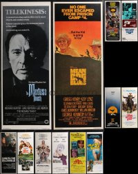 2m0818 LOT OF 18 UNFOLDED 1970S INSERTS 1970s great images from a variety of different movies!