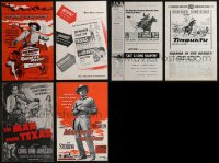 2m0138 LOT OF 6 UNITED ARTISTS COWBOY WESTERN PRESSBOOKS 1940s-1950s cool movie advertising!