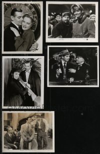 2m0709 LOT OF 5 CLARK GABLE 8X10 STILLS 1930s-1940s great portraits & scenes from his movies!