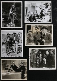 2m0707 LOT OF 6 JAMES STEWART 8X10 STILLS 1950s-1960s great scenes from several of his movies!