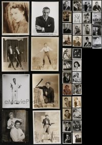 2m0646 LOT OF 41 8X10 STILLS 1940s-1970s great portraits of a variety of different movie stars!