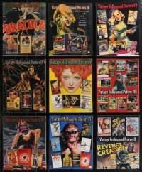 2m0549 LOT OF 9 VINTAGE HOLLYWOOD POSTERS 1-9 AUCTION CATALOGS 1990s-2000s filled with color images!
