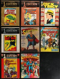 2m0408 LOT OF 8 OVERSIZED COMIC BOOKS 1970s Famous 1st Edition, Dick Tracy, Wizard of Oz, Superman!