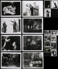 2m0764 LOT OF 19 REPRO PHOTOS FROM THE 1931 VERSION OF DRACULA 1980s Bela Lugosi vampire classic!