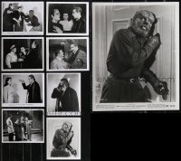 2m0773 LOT OF 9 ABBOTT & COSTELLO MEET FRANKENSTEIN REPRO PHOTOS 1980s includes great monster scenes!