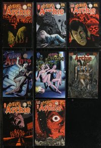 2m0400 LOT OF 8 AFTERLIFE WITH ARCHIE COMIC BOOKS 2010s Francesco Francavilla art, #1 2nd printing!