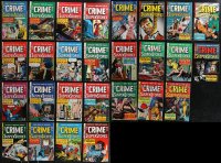 2m0387 LOT OF 27 CRIME SUSPENSTORIES EC REPRINTS COMPLETE SET COMIC BOOKS 1990s like 1950s originals!